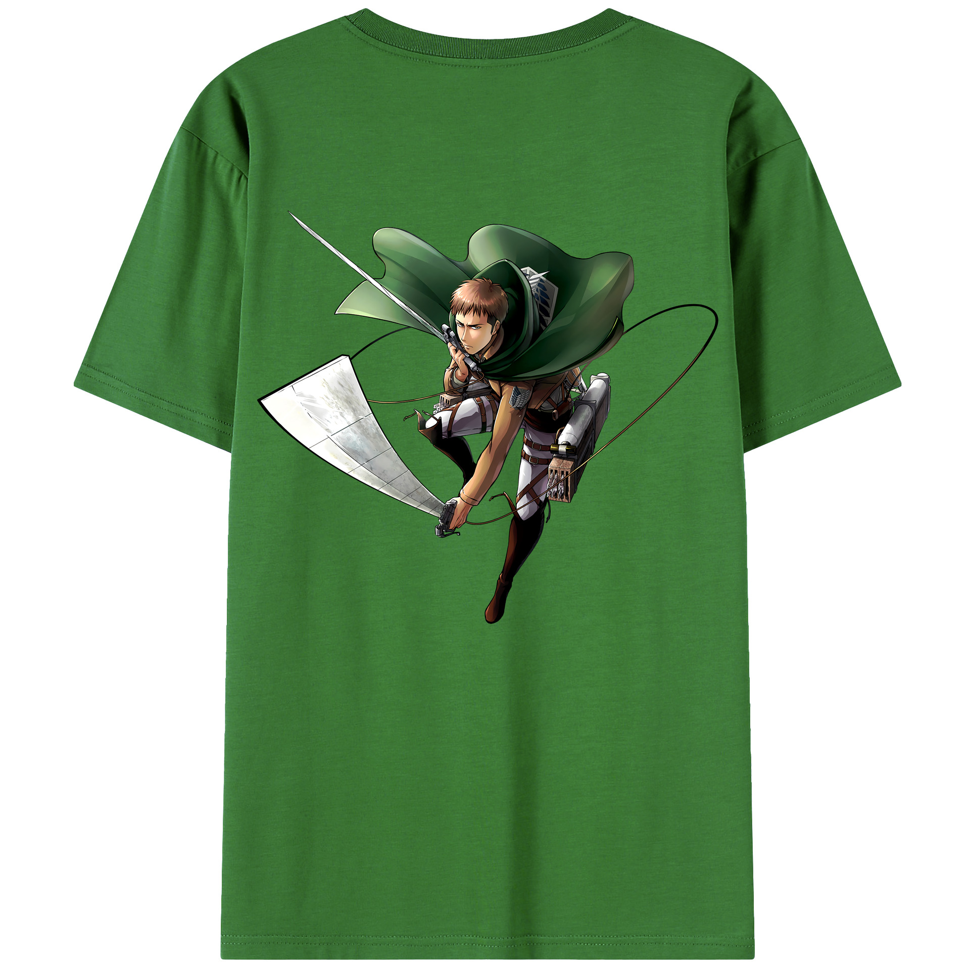（画像用） 進撃の巨人 Attack on Titan レディース半袖Tシャツ(バックプリント)